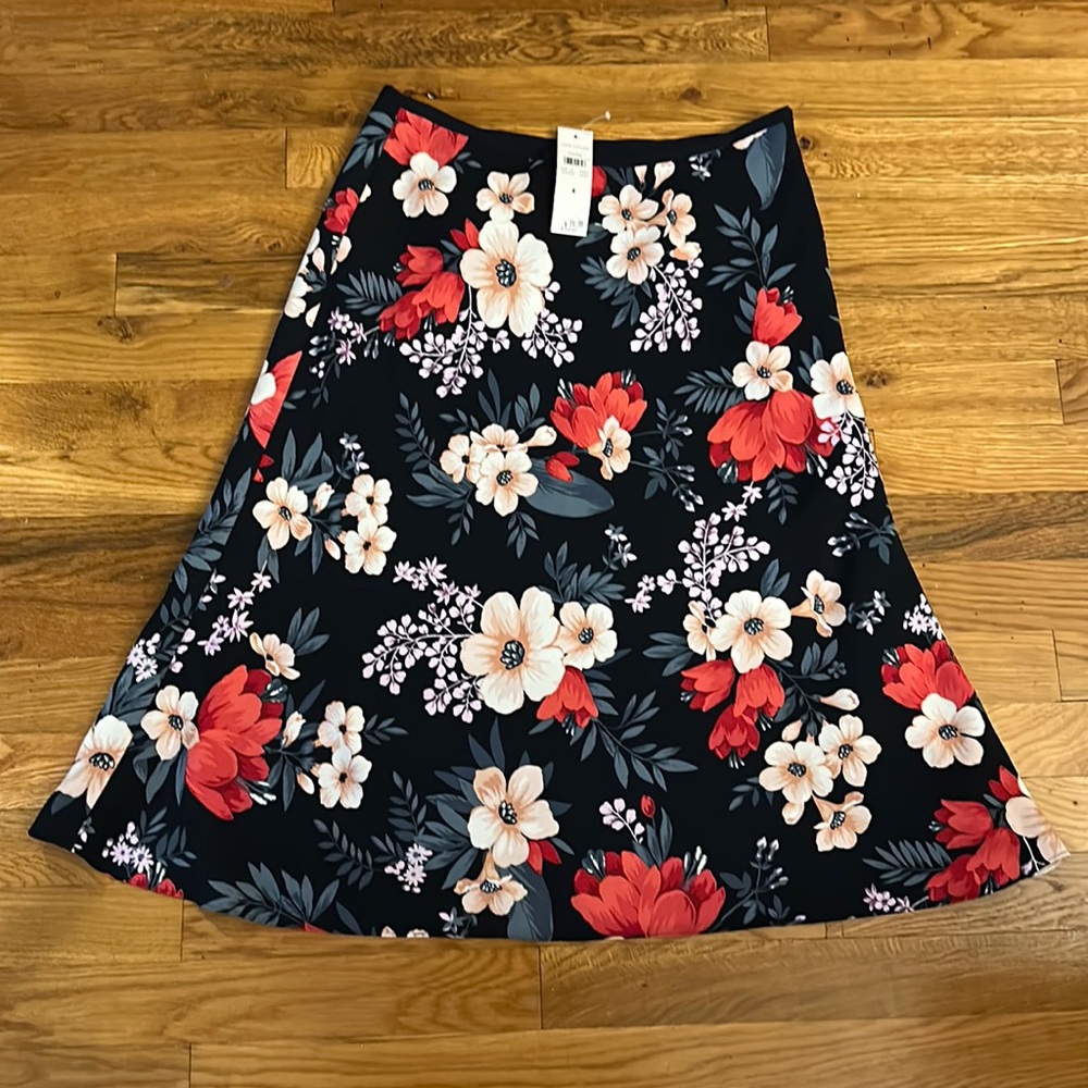 Ann Taylor Floral Skirt